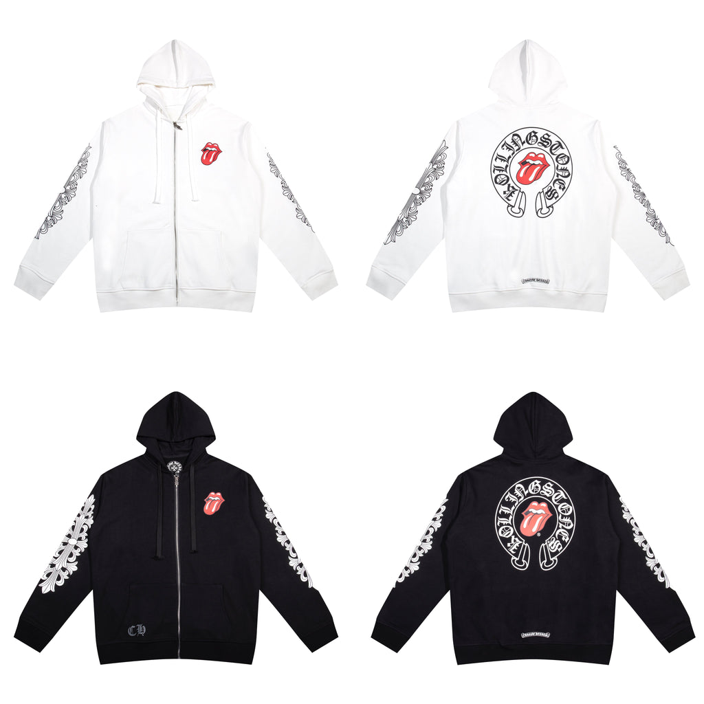 Chrome Hearts Zip Up Hoodie K5013