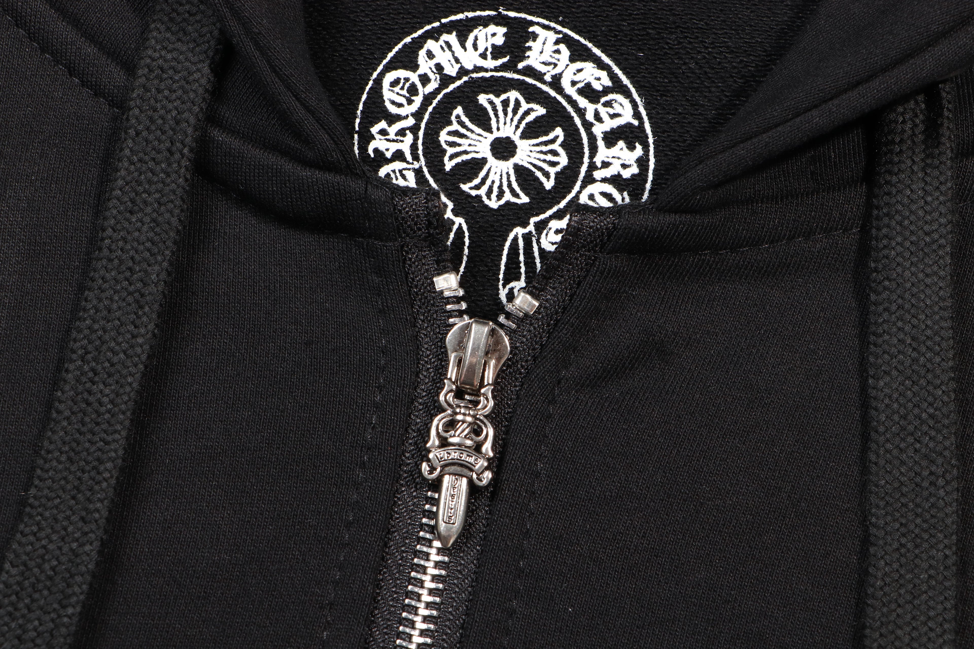 Chrome Hearts Zip Up Hoodie K5013