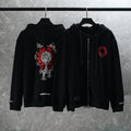 Chrome Hearts Zip Up Hoodie K5005