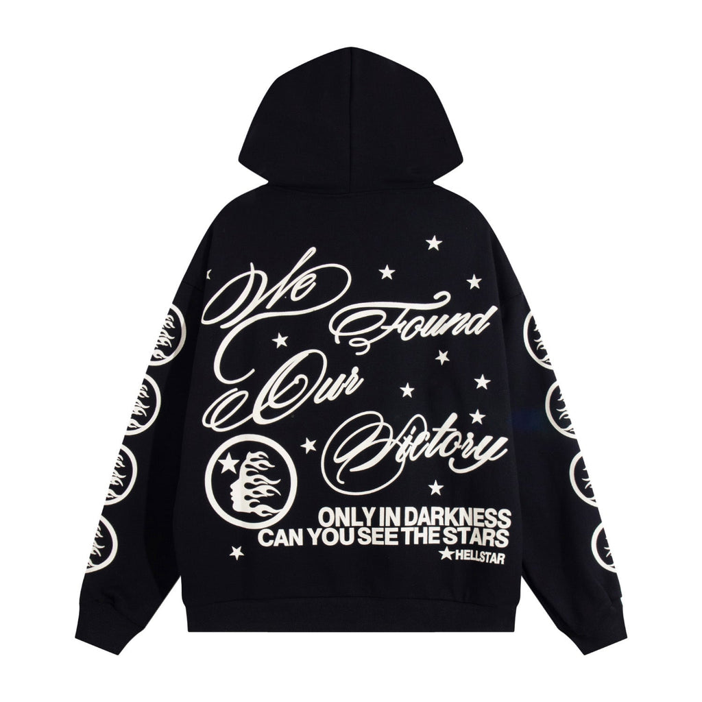 Hellstar Hoodie Black with Star